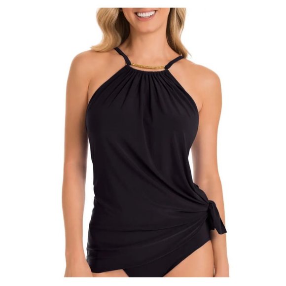 NWOT MAGICSUIT Solid Parker Skirted One-Piece Swimsuit 6006012 - Picture 5 of 5